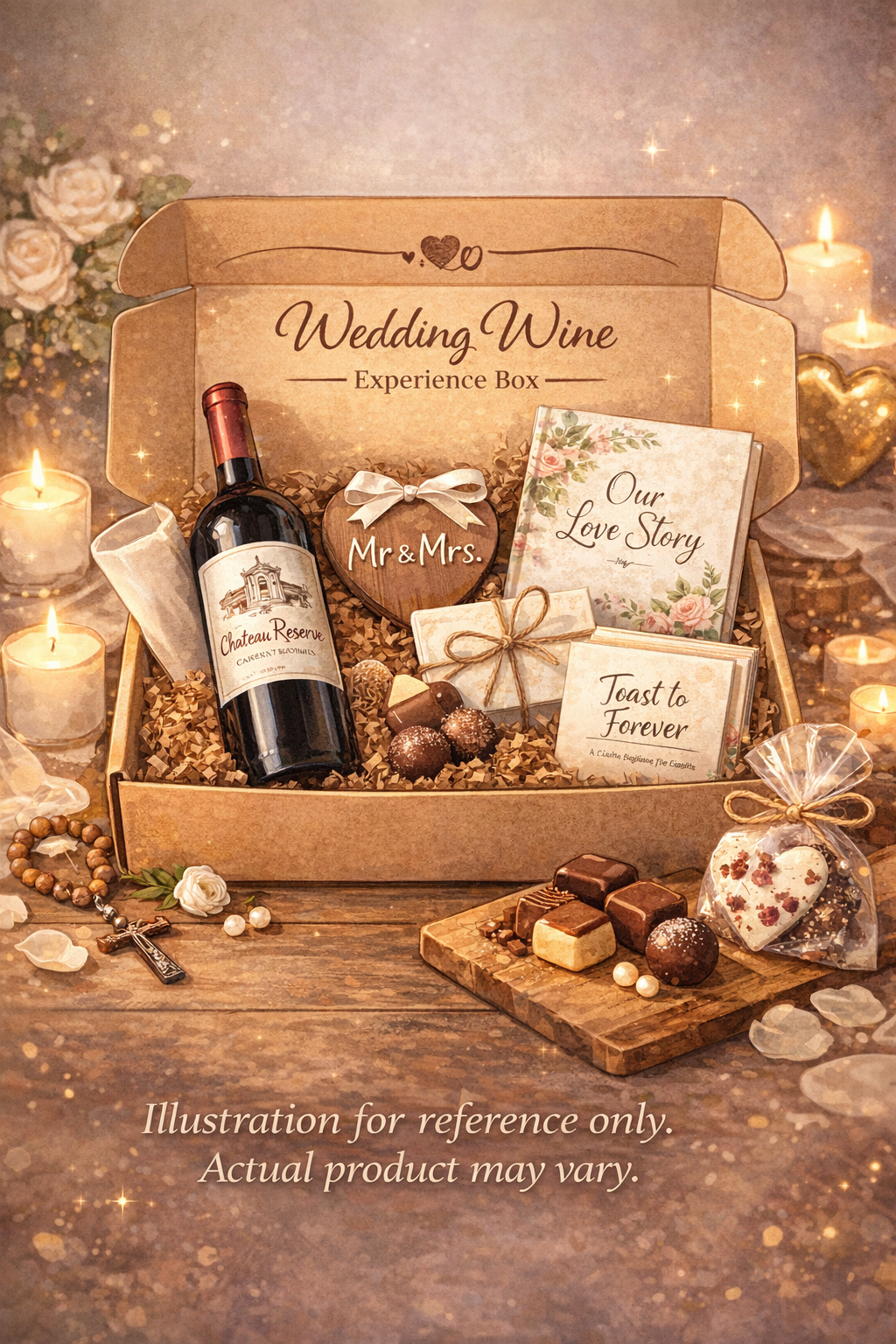 💍🥂 Wedding Wine Experience Box